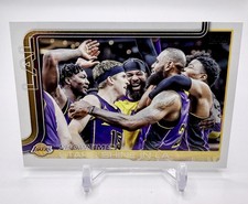 LeBron James 2025-26 Topps Basketball #293 Showtime! Stars Shine In LA ! Lakers