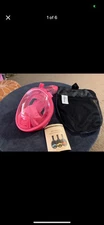 Segmart 180* Néw Panoramic Full Face Snorkeling Mask Size Xsmall Pink