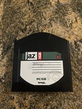 1 Vintage 1995 iomega Jaz Disk 1GB Capacity IBM Compatible MPU 10387 not 3pk