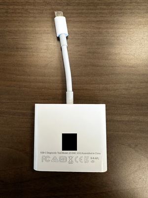 VERY RARE Apple Store Adapter Z3 EMC 3533 USB-C Diagnostics Tool