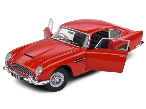 1964 ASTON MARTIN DB5 RHD RED 1/18 DIECAST MODEL CAR BY SOLIDO S1807103 - Picture 3 of 9