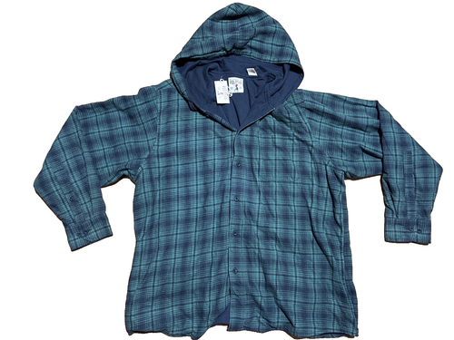 RedHead Shacket Mens 2X-Large Hunter Green Plaid Flannel Jacket Lined NWT