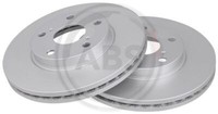 2X A.B.S. 18318 Bremsscheibe Vorne FüR Toyota
