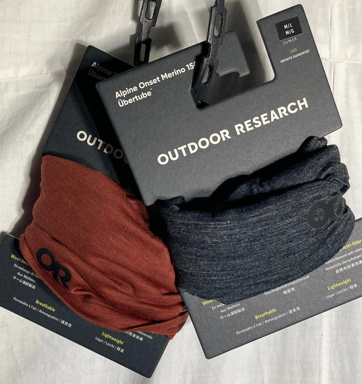 Outdoor Research Active Sport Winter Neck Wrap Gaiter Wool Polyester Unisex 1 pc
Opens in a new wind