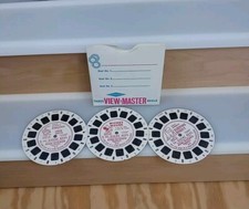 VTG 1959 Sleeping Beauty Mickey Mouse Snow White Pinocchio View-Master 3 Reels