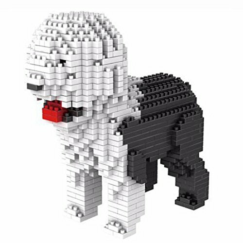 Atomic Building Cane Pastore Inglese / Shepherd. Figura da Costruire con (E6z)