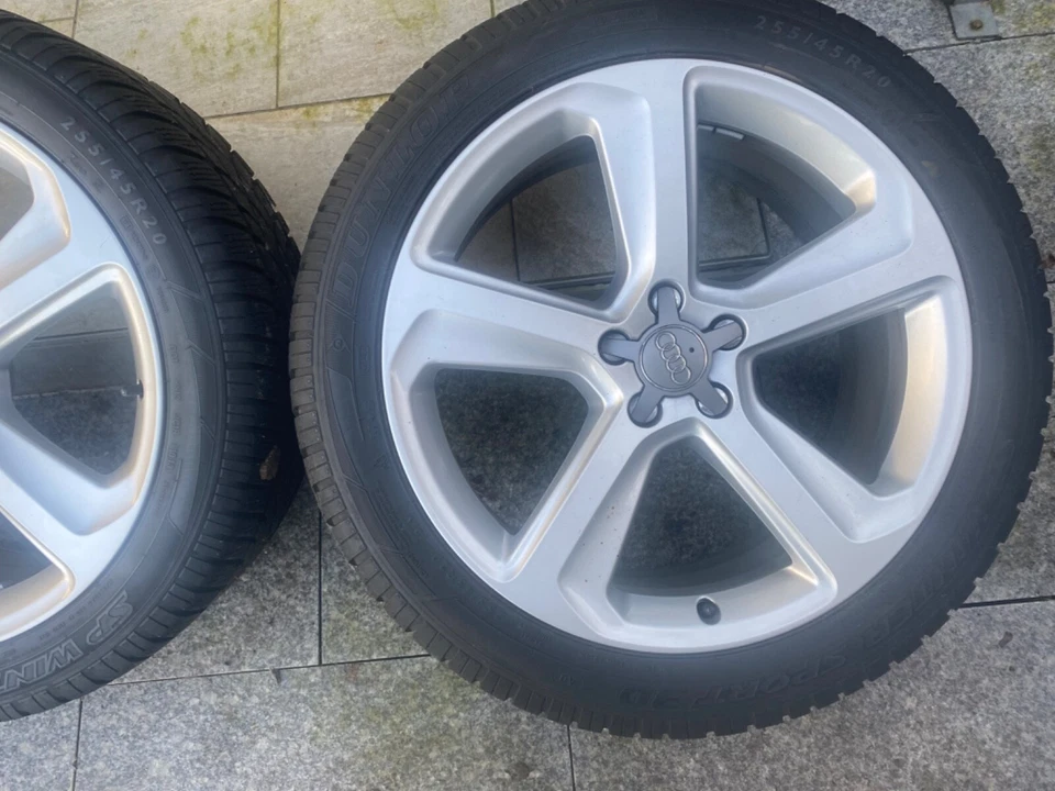 Orginal Audi Felge mit  Winterreifen 255/45/20 Dunlop - Bild 2 von 4
