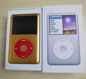 New 512gb Ssd Flash Custom Apple Ipod Classic 7th Gen Gold Red Big Battery Ebay