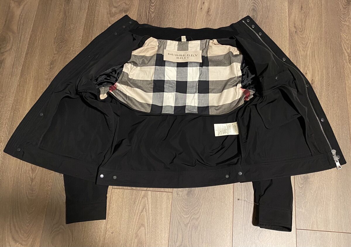Burberry BRIT LINFORD Field Black 4 Pocket Lightweight Men's Burberry BRIT LINFORD Field Black 4 Pocket Lightweight Men's