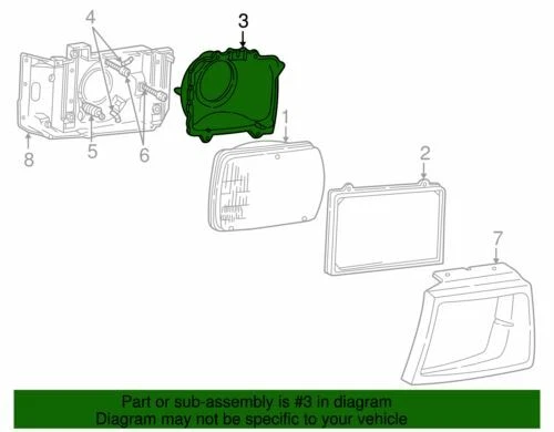 OEM NEW 84-14 Ford E150 E250 E350 Super Duty Left Right Mount Ring E99Z-13119-A - Image 2 of 2
