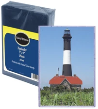 100 - 5x7 Photo Protectors Rigid Plastic Top loaders BCW Guardhouse shield