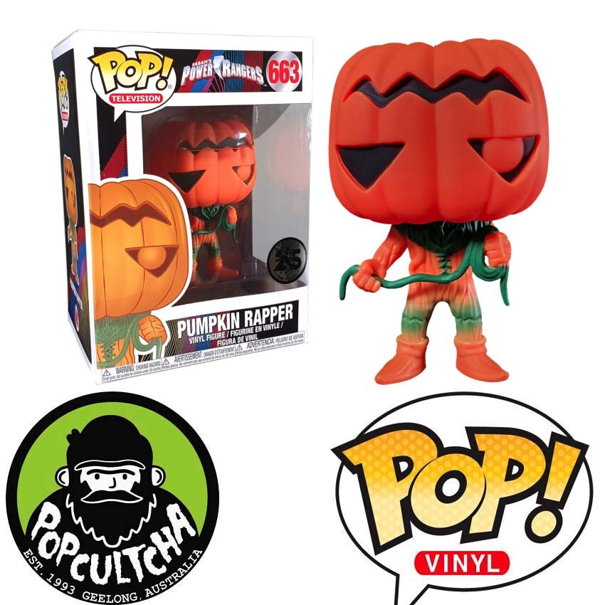 Power Rangers - Pumpkin Rapper Pop! Vinyl Figure &Quot;New&Quot;
