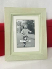 Broyhill Green Wood Photo Frame 4x6 Matte Or 5x7 New