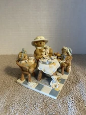 Cherished Teddies Bear Figurine 2000 Mimi, Darcie And Misty Figurine 786578 READ