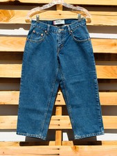 NEW Boy's Levi's 550 Relaxed Fit Straight Leg Blue Jeans Sz 28 X 23 Husky