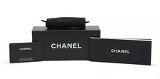 Authentic Chanel Sunglasses Storage Box Gift Set  Extras 7.25  x 3.25  x 2.75  