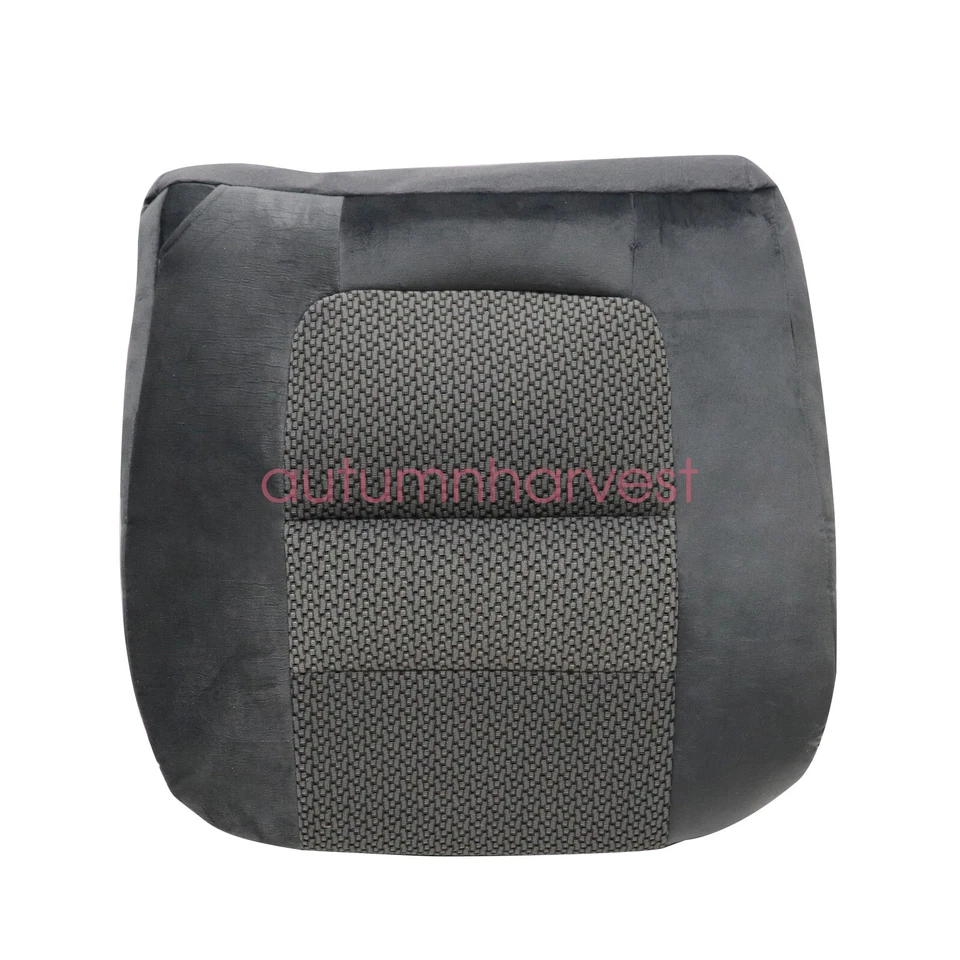 Cubierta de asiento de tela de repuesto gris para parte inferior del conductor Ford F250 F350 F450 XLT 2001 Foto 3 de 4