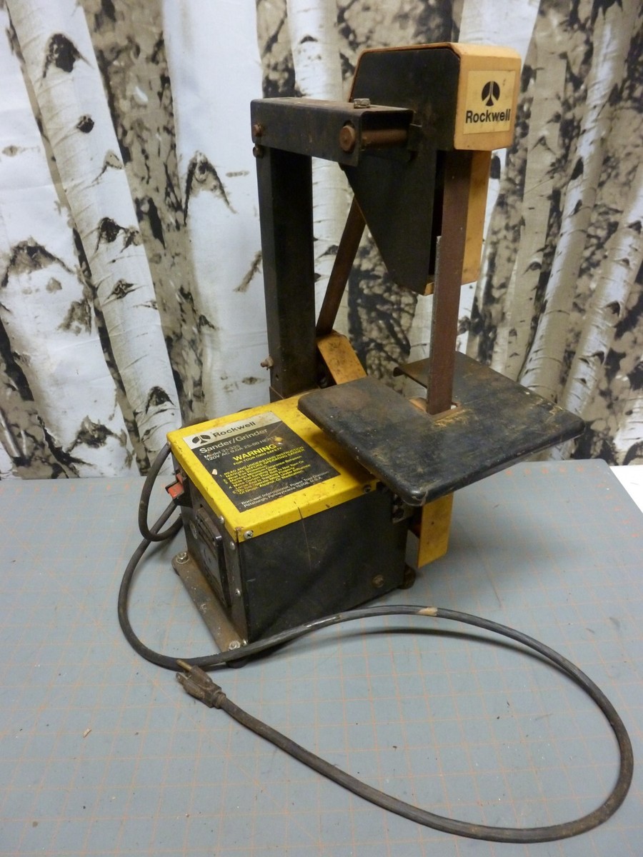 VTG Works! Rockwell Sander Grinder 31-325 w/ Belt 120v 9A Compact