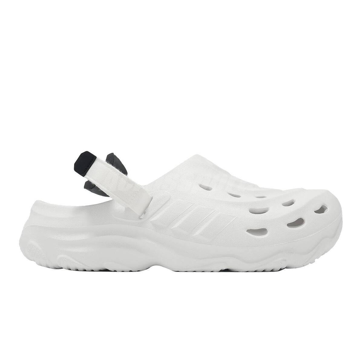 adidas MAXXCLOG Chalk White Core Black Men Unisex Slip On adidas MAXXCLOG Chalk White Core Black Men Unisex Slip On