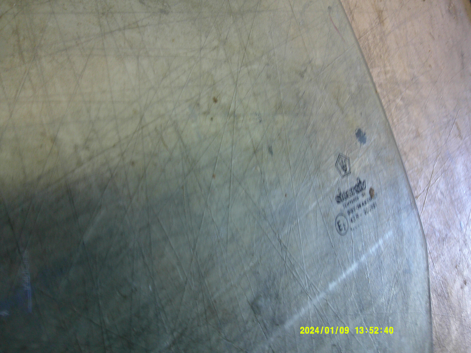 Driver Door Glass Chrysler Maserati TC 89 90 91