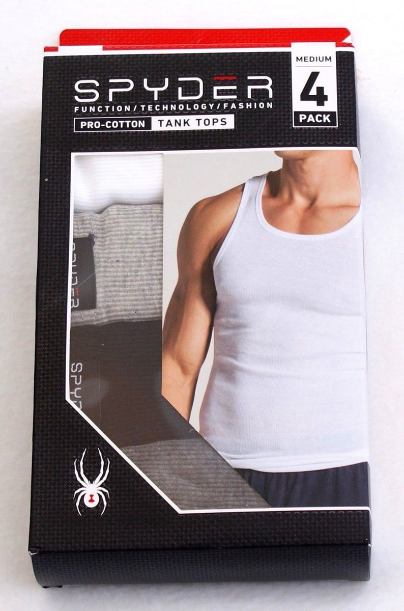Spyder Assorted Ribbed Tank Top Shirt 4 in Package New in