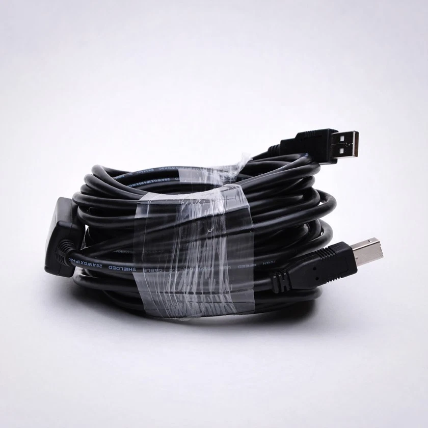 AYA 30Ft (30 Feet) USB2.0 Male A to Male B Active Repeater Printer Scanner Cable - Image 3 of 3