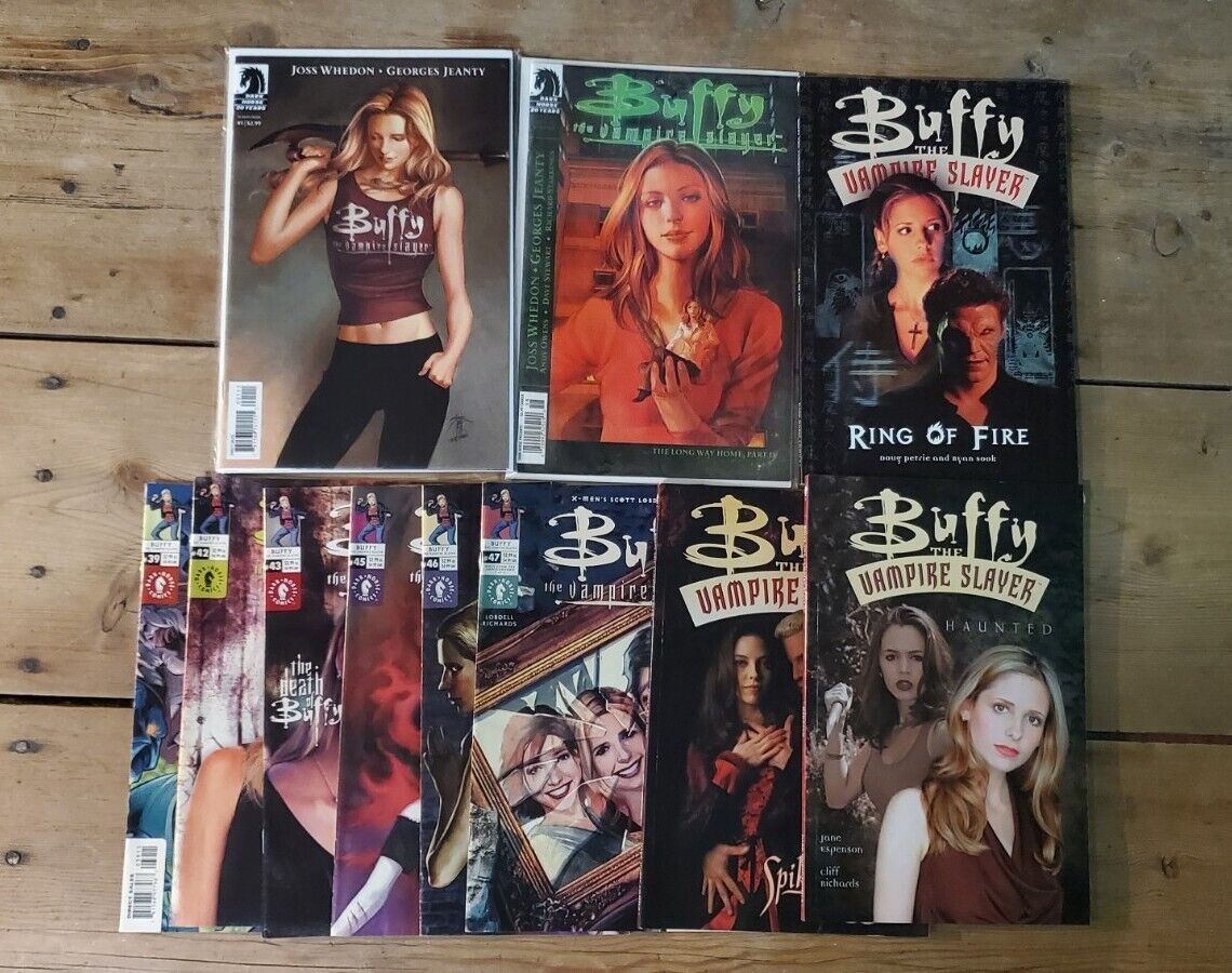 Lot Of Dark Horse Buffy The Vampire Slayer Comics And Graphic Novels 