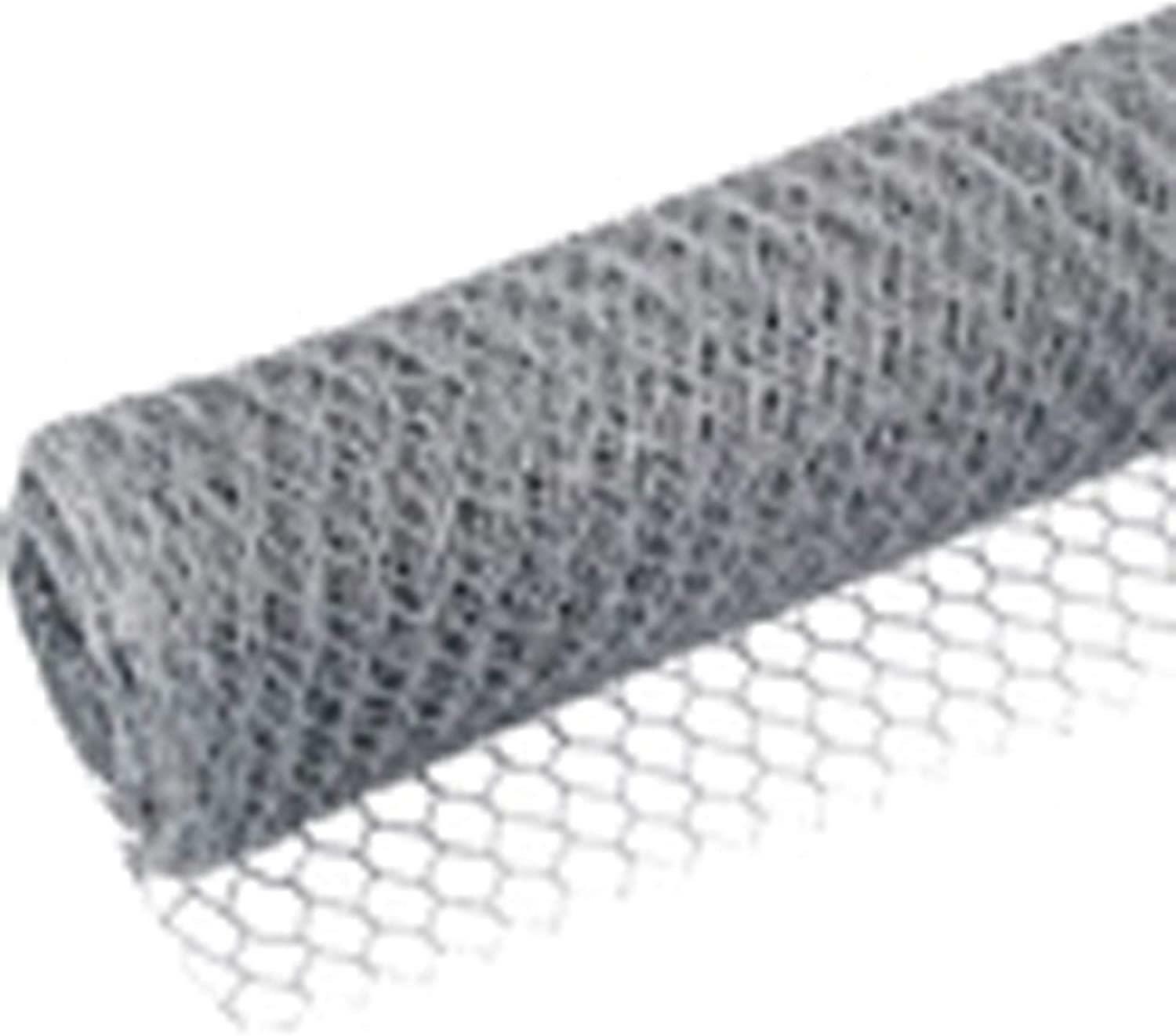 NEW KINGFISHER SILVER CHICKEN COOP RABBIT FENCING WIRE - 25MM
