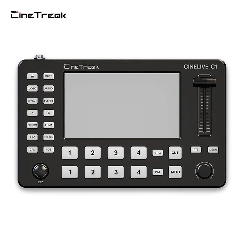 CineTreak CINELIVE C1 4-CH Video Switcher Multi Format Live Streaming Recording - Image 3 of 4
