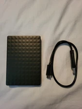 Seagate External Hardrive SRD0NF1 1 TB with USB Cable Untested