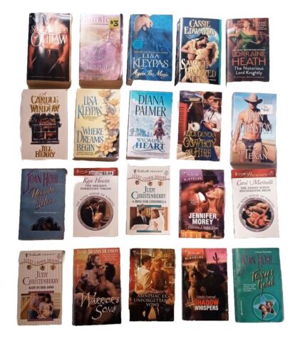 Lot de 20 livres de poche romance chick lit chaud fiction - Photo 1 sur 10