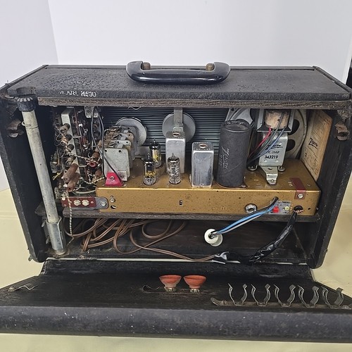 Vintage 1955 R600 Zenith Trans Oceanic Wave - Magnet Tube Radio - Parts Repair - Picture 7 of 12