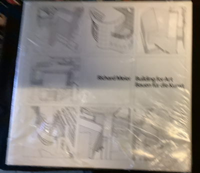 #ad Building for Art Bauen für die Kunst. Richard Meier New in plastic $40.00