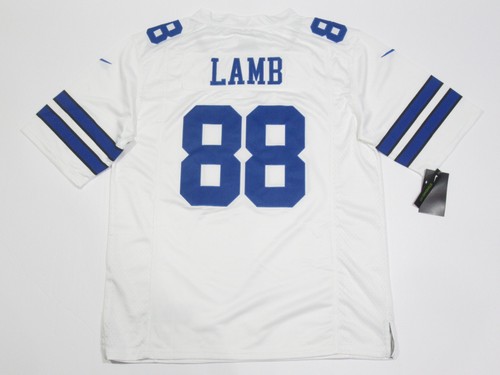 Ceedee Lamb #88 Dallas Cowboys OnField Men's Game Jersey White