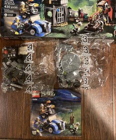 Lego 9466 Monster Fighters : The Crazy Scientists Incomplete No Figures