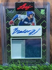 2022 Leaf Perfect Game - Braden Holcomb - Relic Auto /10