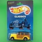 Vtg 1989 Hot Wheels Classics 40's Woodie 2530 W/Protectopak New Sealed