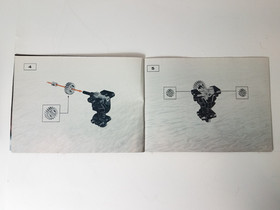 Lego Bionicle Onua Nuva 8566 Complete Set 2002 Manual Instructions Vintage Black