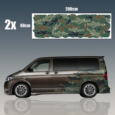 Auto Camouflage Aufkleber "Dunkelgrün" Tuning Seitenaufkleber Army RX048-04