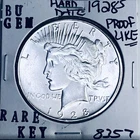1928 S BU GEM PEACE SILVER DOLLAR UNC MS+++ U.S. MINT RARE KEY COIN 8357