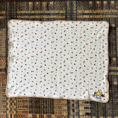 Just One Year Carter's Cowboy Little Sheriff 100% Cotton Baby Blanket