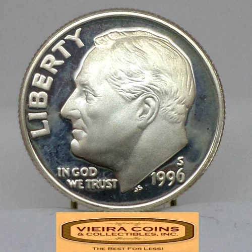 1996-S Roosevelt Silver Proof Dime  - #C56445NQ