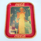 Original 1935 Coca-Cola Serving Tray Madge Evans MGM Actress Vintage Coke Tray