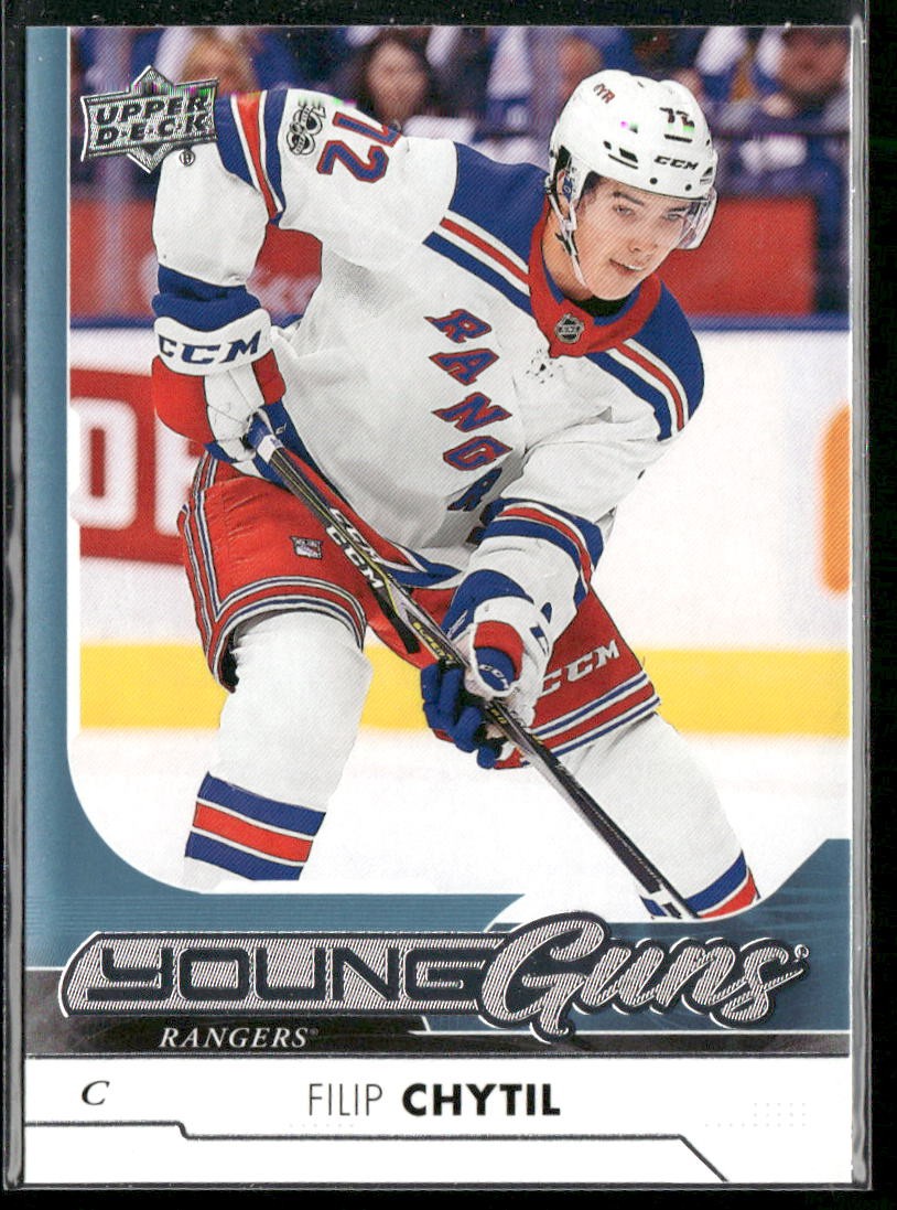 2017-18 Upper Deck Filip Chytil Young Guns RC #227 New York Rangers