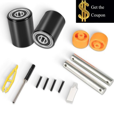 Pallet Jack for CRWON PTH50 Pallet Jack Wheel Replacement Kit Set Complete