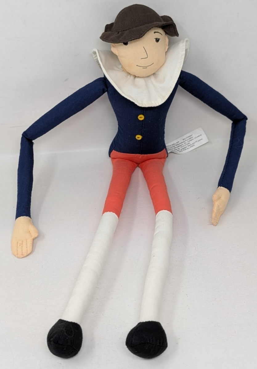 Vintage Mini Hotch Potch Doll 15” 2008 Colonial Williamsburg Plush