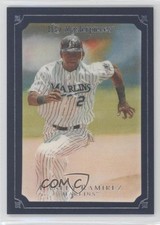 2007 UD Masterpieces Deep Blue Linen Frame 25/75 Hanley Ramirez #56 4e8