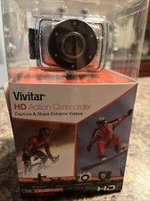 Vivitar BRAND NEW DVR 781 HD Action Camcorder Waterproof with Mounts-RETRO