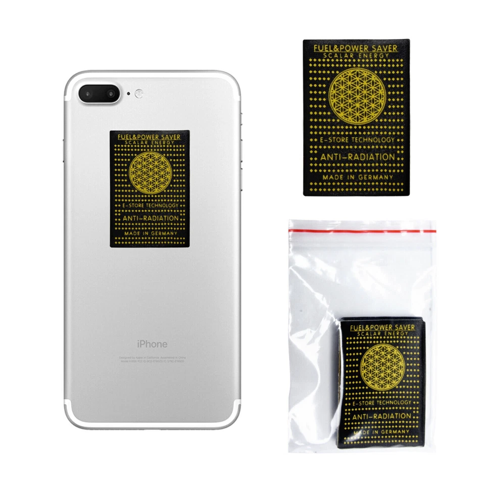 20 x Adesivo Protezione Protezione EMF Sticker EMR Blocker Dispositivo Telefono Sticker. - Immagine 3 di 4