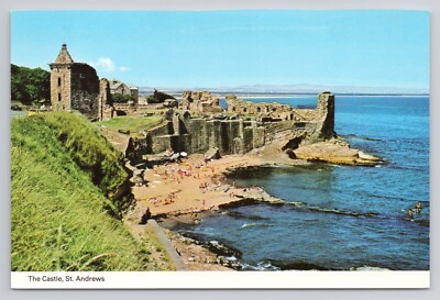 The Castle St Andrews Scotland Postcard